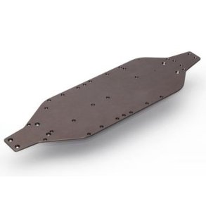 Chassis, 6061-T6 aluminum (dark titanium anodized)