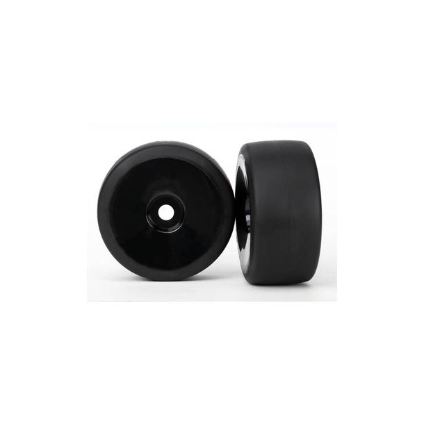 Tires &amp; Wheels Slicks S1/Dished Black Front (2) XO-1