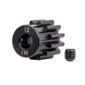 Pinion Gear 12T 1.0M for 5mm Shaft (Machined)