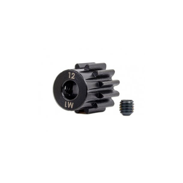 Pinion Gear 12T 1.0M for 5mm Shaft (Machined)