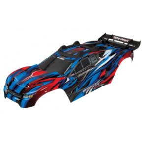 Body Rustler 4x4 Blue/Red (Complete with Body Mounts)