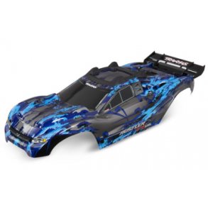 Body Rustler 4x4 Silver/Blue (Complete with Body Mounts)