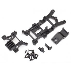 Body Mounts F&R Set  Rustler 4x4