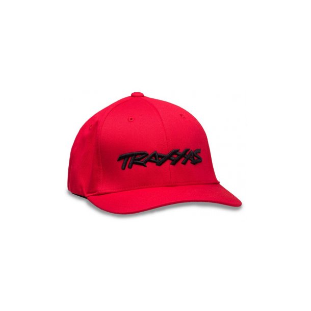 Hat Curved Red Traxxas Logo L-XL