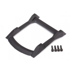 Body Skid Plate Roof Black Rustler 4x4