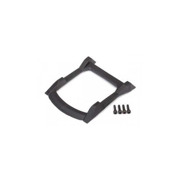 Body Skid Plate Roof Black Rustler 4x4