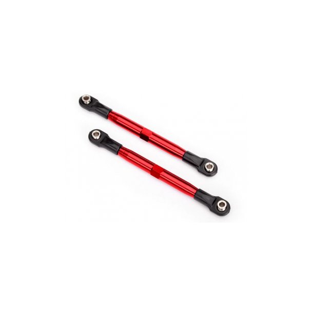 Toe Link Alu Red Front &amp; Rear Complete (2) Rustler/Hoss 4x4