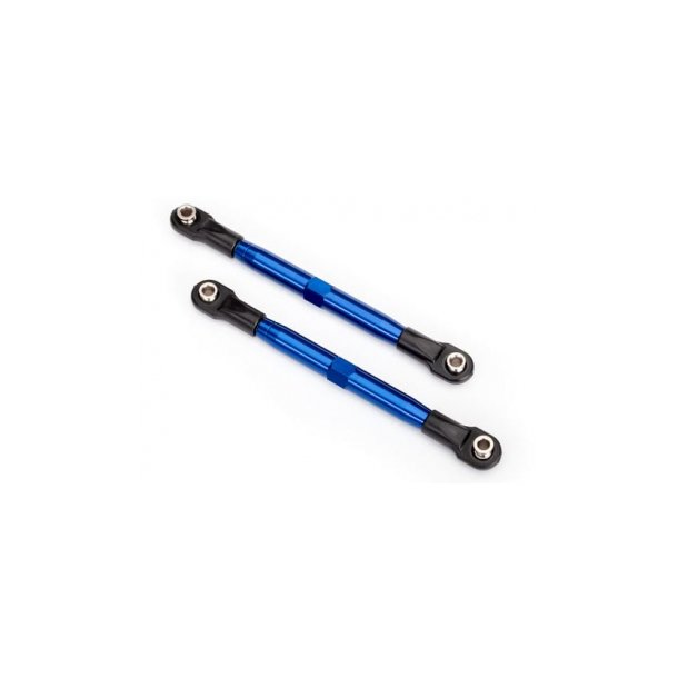 Toe Link Alu Blue Front &amp; Rear Complete (2) Rustler/Hoss 4x4