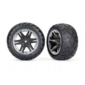 Tires & Wheels Anaconda/RXT Black & Chrome 2,8