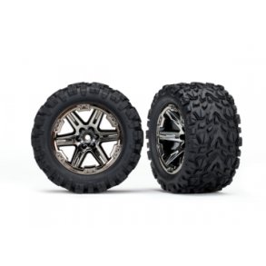 Tires & Wheels Talon Extreme/RXT Black Chrome 2.8