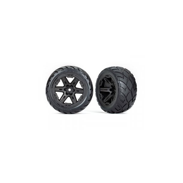 Tires &amp; Wheels Anaconda/RXT Black 2,8" 4WD, 2WD Front (TSM-Rated) (2)