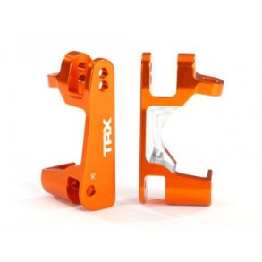 Caster Blocks Alu Orange L+R (2)