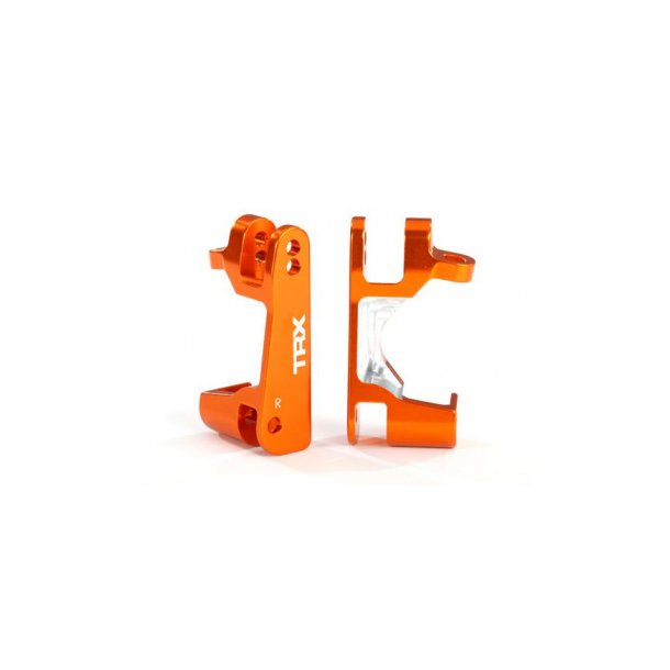 Caster Blocks Alu Orange L+R (2)