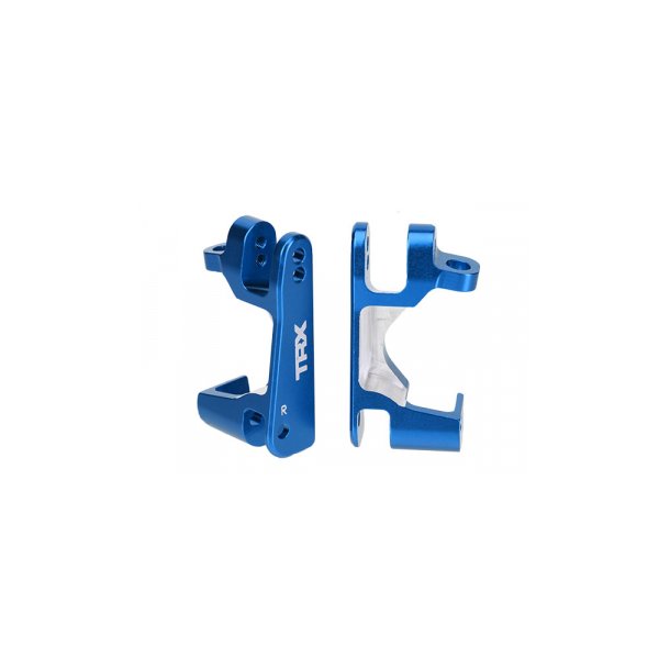Caster Blocks Alu Blue L+R (2)
