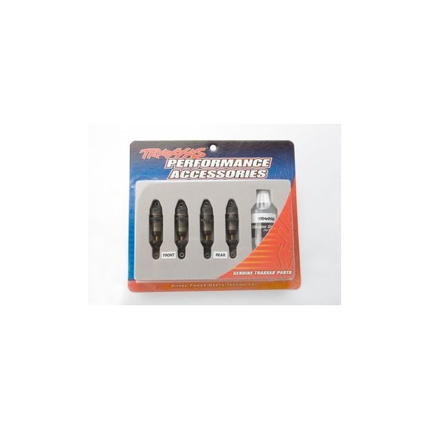 Shocks GTR Hard Anodized (4)  TRX-4 TRAXX, 1/16