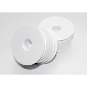 Wheels Dished White 2.2'' (2)
