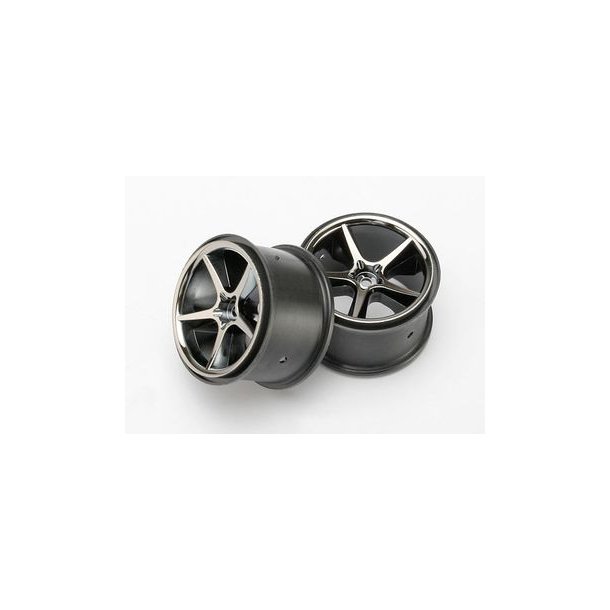 Wheels Gemini Black Chrome 2.2" (2)