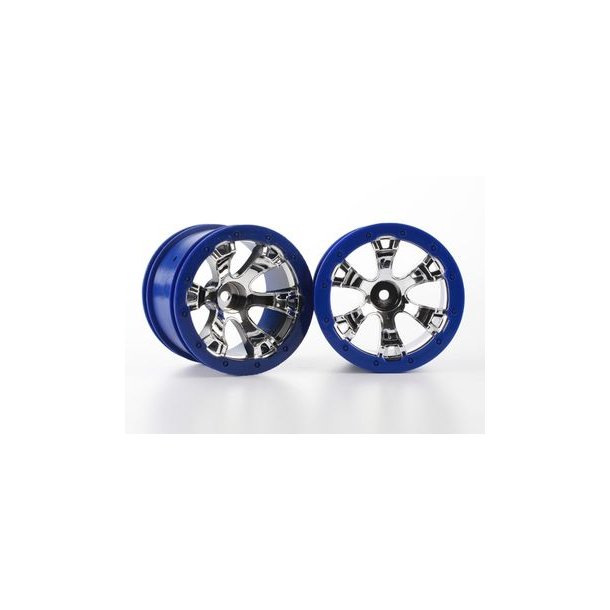 Wheels Geode Chrome-Blue 2.2" (2)