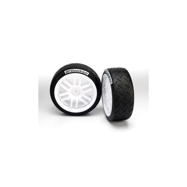 Tires &amp; Wheels BFGoodrich Soft/Rally White 1/16 (2)