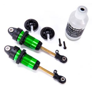 Shocks Green GTR Long without springs (2)