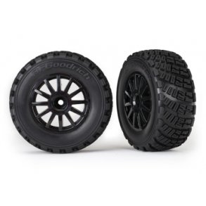 Tires & Wheels BFGoodrich/Black Rally 1/10 TSM (2)