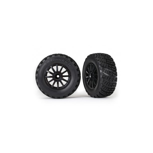 Tires &amp; Wheels BFGoodrich/Black Rally 1/10 TSM (2)