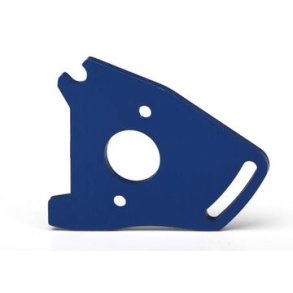 Motor Plate Blue  Rustler 4x4, Slash 4x4(LCG), Rally
