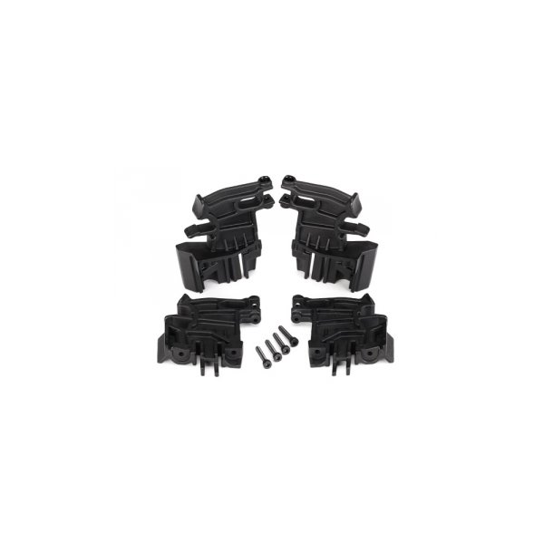 Battery Hold-down Mounts Set  X-Maxx