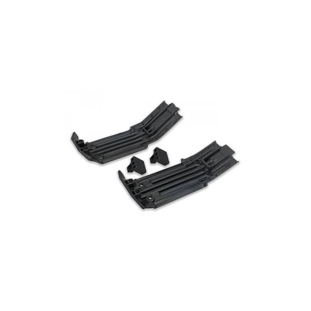 Skidplate Set Front &amp; Rear with Rubber Impact Cushion X-Maxx