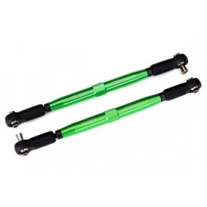 Toe Links Alu Green 158mm Adjustable (2) X-Maxx