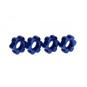 Wheel Hubs Blue Aluminium (4)  X-Maxx