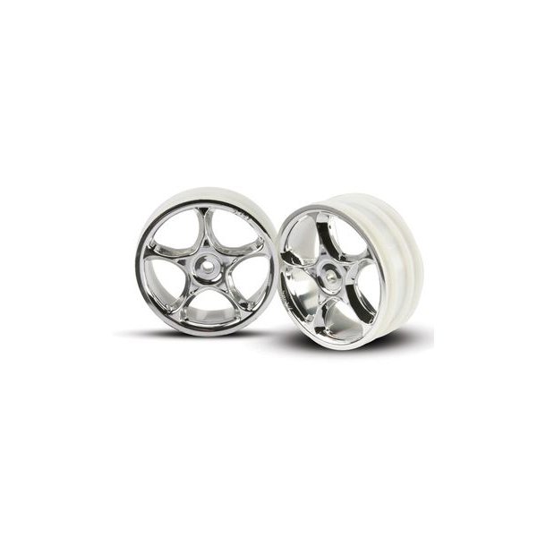 Wheels Tracers Chrome 2.2" 2WD Front (2)
