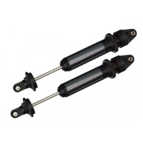Shocks GTX Aluminum Black (2)  X-Maxx