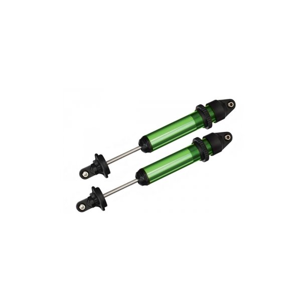 Shocks GTX Aluminium Green (2)  X-Maxx