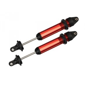 Shocks GTX Aluminum Red (2)  X-Maxx