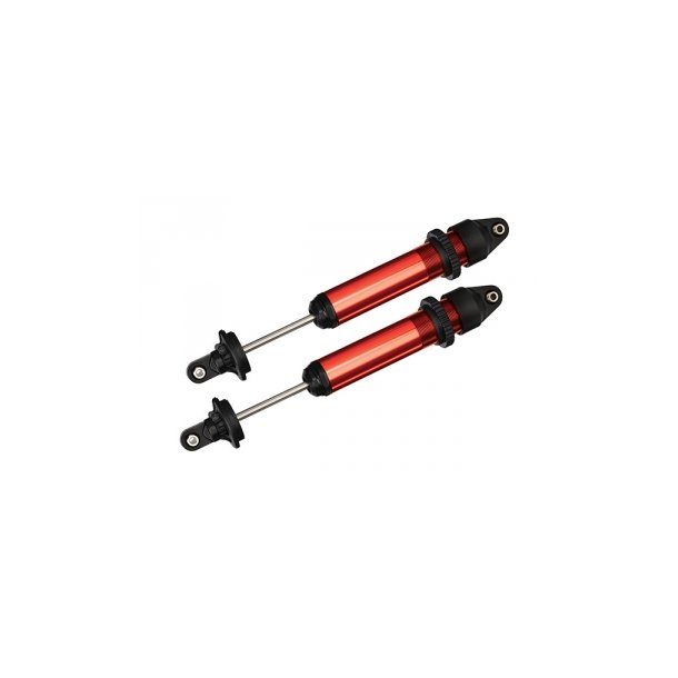 Shocks GTX Aluminum Red (2)  X-Maxx