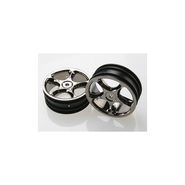 Wheels Tracers Black Chrome 2.2" 2WD Front (2)