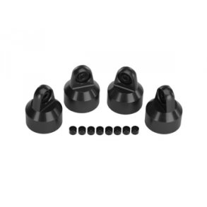 Shock Caps Alu PTFE-Coated (for GTX #7761) (4)  X-Maxx