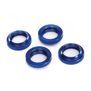 Spring retainer GTX-shocks Blue Alum (4)