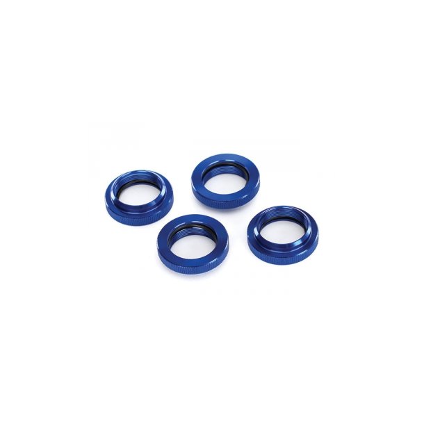 Spring retainer GTX-shocks Blue Alum (4)