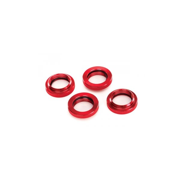 Spring retainer GTX-shocks Alum Red (4)