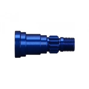 Stub Axle Alu Blue (for Driveshaft #7750X)  X-Maxx