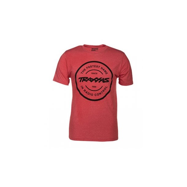 T-Shirt Red Circle Traxxas-logo XXL (Premium Fit)