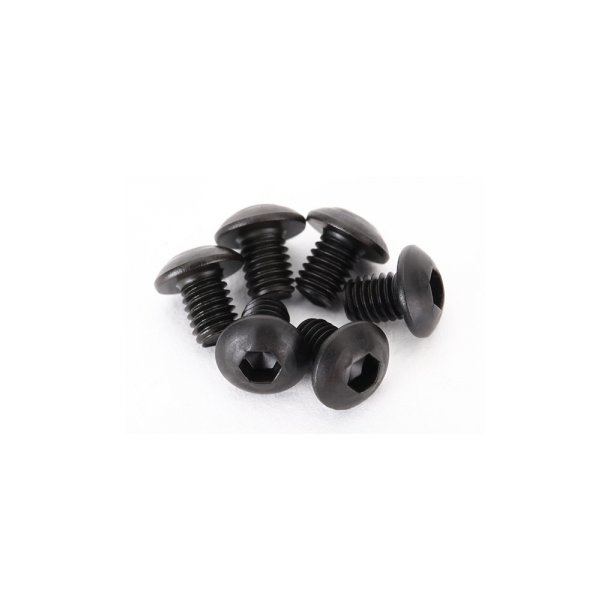 Screws M3x4mm Button-head Hex Socket (6)