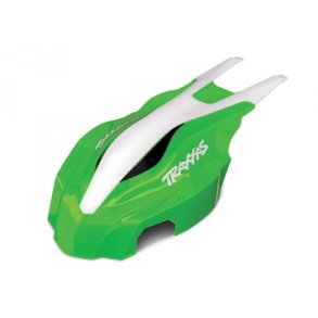 Canopy front Green/White Aton