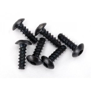 Screws 2.6x8mm Self-Tapping Button-head Hex Socket (6)