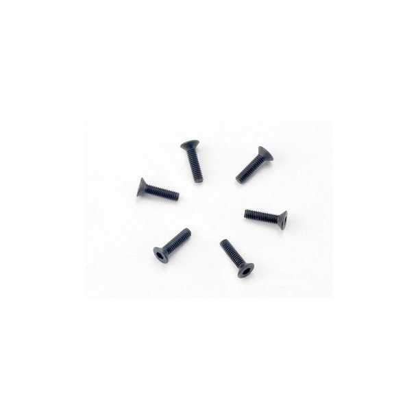 Screws M2.5x10mm Countersunk Hex Socket (6)