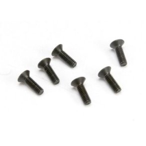 Screws M2.5x8mm Countersunk Hex Socket (6)