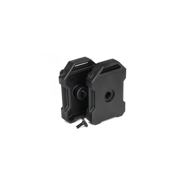 Fuel Canisters Black (2) TRX-4