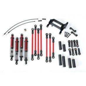 Long Arm Lift Kit Red Complete  TRX-4